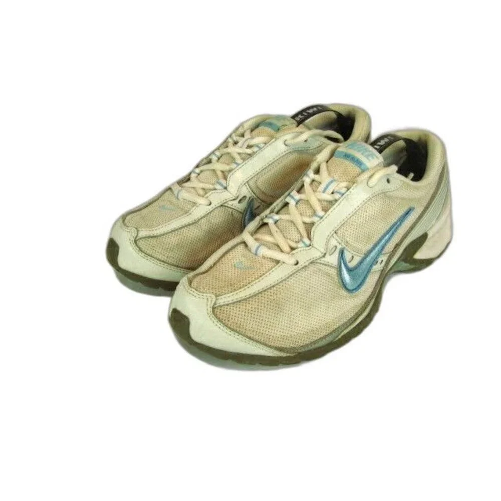 Womans Nike Air Alate  White Mesh Running Athletic Shoes Sneakers sz 8.5